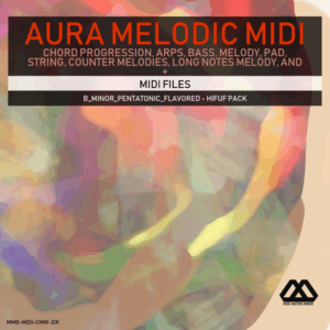 Aura - 4 Chords - 3 Notes-Chord - 16 Bars - B_Minor_Pentatonic_Flavored - Hifuf Pack