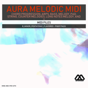 Aura - 4 Chords - 3 Notes-Chord - 16 Bars - B_Minor_Pentatonic_Flavored - Piqoy Pack