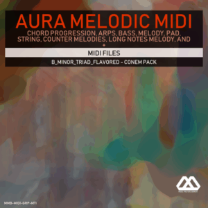 Aura - 4 Chords - 3 Notes-Chord - 16 Bars - B_Minor_Triad_Flavored - Conem Pack
