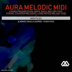 Aura - 4 Chords - 3 Notes-Chord - 16 Bars - B_Minor_Triad_Flavored - Pusik Pack