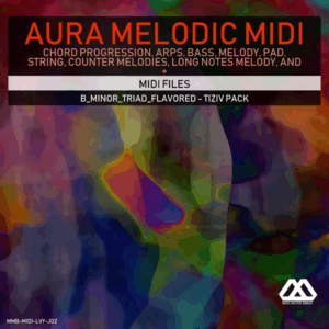 Aura - 4 Chords - 3 Notes-Chord - 16 Bars - B_Minor_Triad_Flavored - Tiziv Pack