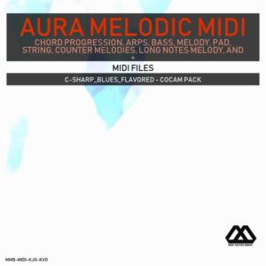 Aura - 4 Chords - 3 Notes-Chord - 16 Bars - C-sharp_Blues_Flavored - Cocam Pack