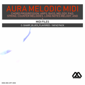 Aura - 4 Chords - 3 Notes-Chord - 16 Bars - C-sharp_Blues_Flavored - Yafaz Pack