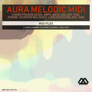Aura - 4 Chords - 3 Notes-Chord - 16 Bars - C-sharp_Dominant_7th_Chord_Flavored - Duxel Pack