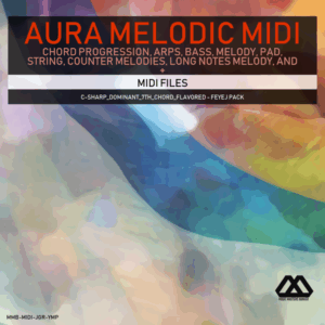 Aura - 4 Chords - 3 Notes-Chord - 16 Bars - C-sharp_Dominant_7th_Chord_Flavored - Feyej Pack