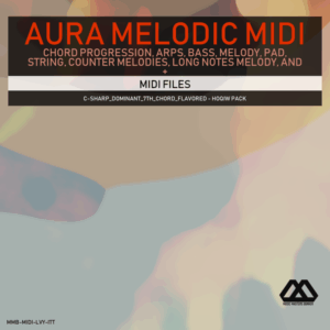 Aura - 4 Chords - 3 Notes-Chord - 16 Bars - C-sharp_Dominant_7th_Chord_Flavored - Hoqiw Pack