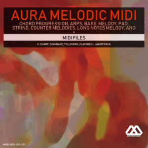 Aura - 4 Chords - 3 Notes-Chord - 16 Bars - C-sharp_Dominant_7th_Chord_Flavored - Jakow Pack
