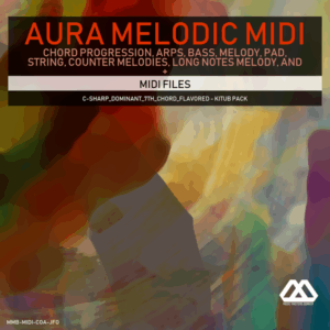 Aura - 4 Chords - 3 Notes-Chord - 16 Bars - C-sharp_Dominant_7th_Chord_Flavored - Kitub Pack