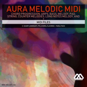 Aura - 4 Chords - 3 Notes-Chord - 16 Bars - C-sharp_Dominant_7th_Chord_Flavored - Paraj Pack