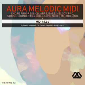 Aura - 4 Chords - 3 Notes-Chord - 16 Bars - C-sharp_Dominant_7th_Chord_Flavored - Rumas Pack
