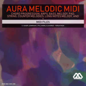 Aura - 4 Chords - 3 Notes-Chord - 16 Bars - C-sharp_Dominant_7th_Chord_Flavored - Yeruh Pack