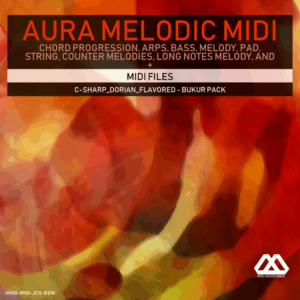 Aura - 4 Chords - 3 Notes-Chord - 16 Bars - C-sharp_Dorian_Flavored - Bukur Pack