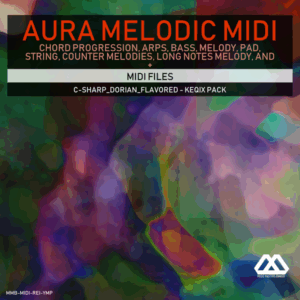 Aura - 4 Chords - 3 Notes-Chord - 16 Bars - C-sharp_Dorian_Flavored - Keqix Pack