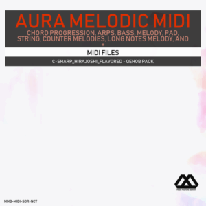 Aura - 4 Chords - 3 Notes-Chord - 16 Bars - C-sharp_Hirajoshi_Flavored - Qehob Pack