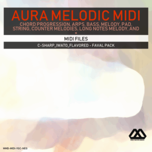 Aura - 4 Chords - 3 Notes-Chord - 16 Bars - C-sharp_Iwato_Flavored - Faval Pack