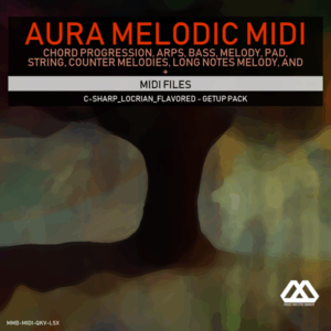 Aura - 4 Chords - 3 Notes-Chord - 16 Bars - C-sharp_Locrian_Flavored - Getup Pack