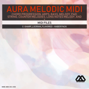 Aura - 4 Chords - 3 Notes-Chord - 16 Bars - C-sharp_Locrian_Flavored - Haber Pack