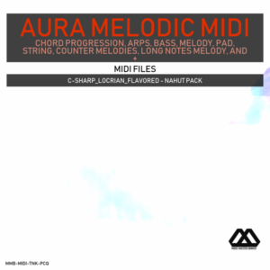 Aura - 4 Chords - 3 Notes-Chord - 16 Bars - C-sharp_Locrian_Flavored - Nahut Pack
