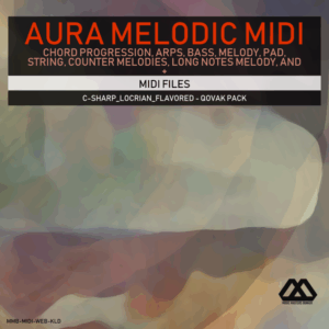 Aura - 4 Chords - 3 Notes-Chord - 16 Bars - C-sharp_Locrian_Flavored - Qovak Pack
