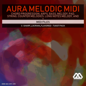 Aura - 4 Chords - 3 Notes-Chord - 16 Bars - C-sharp_Locrian_Flavored - Tugot Pack