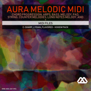 Aura - 4 Chords - 3 Notes-Chord - 16 Bars - C-sharp_Lydian_Flavored - Kogew Pack
