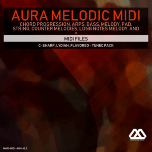Aura - 4 Chords - 3 Notes-Chord - 16 Bars - C-sharp_Lydian_Flavored - Yunec Pack