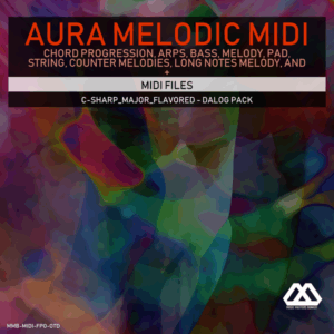 Aura - 4 Chords - 3 Notes-Chord - 16 Bars - C-sharp_Major_Flavored - Dalog Pack