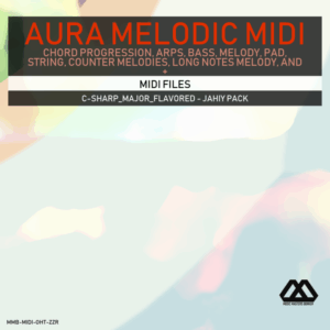 Aura - 4 Chords - 3 Notes-Chord - 16 Bars - C-sharp_Major_Flavored - Jahiy Pack