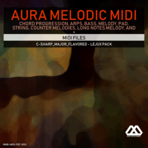 Aura - 4 Chords - 3 Notes-Chord - 16 Bars - C-sharp_Major_Flavored - Lejux Pack