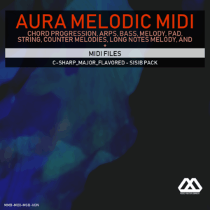 Aura - 4 Chords - 3 Notes-Chord - 16 Bars - C-sharp_Major_Flavored - Sisib Pack