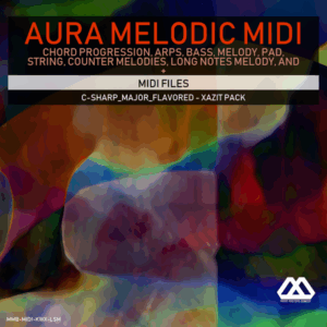 Aura - 4 Chords - 3 Notes-Chord - 16 Bars - C-sharp_Major_Flavored - Xazit Pack