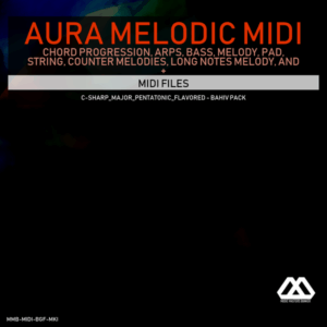 Aura - 4 Chords - 3 Notes-Chord - 16 Bars - C-sharp_Major_Pentatonic_Flavored - Bahiv Pack
