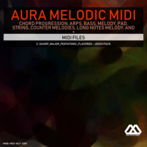 Aura - 4 Chords - 3 Notes-Chord - 16 Bars - C-sharp_Major_Pentatonic_Flavored - Jegox Pack