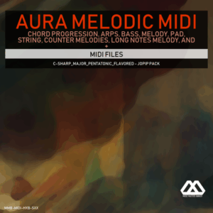 Aura - 4 Chords - 3 Notes-Chord - 16 Bars - C-sharp_Major_Pentatonic_Flavored - Jopip Pack