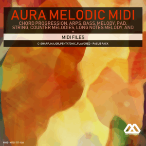 Aura - 4 Chords - 3 Notes-Chord - 16 Bars - C-sharp_Major_Pentatonic_Flavored - Pasub Pack