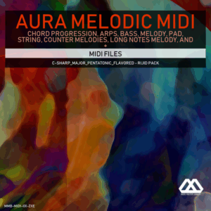Aura - 4 Chords - 3 Notes-Chord - 16 Bars - C-sharp_Major_Pentatonic_Flavored - Rijid Pack