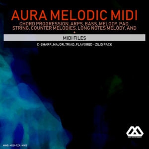 Aura - 4 Chords - 3 Notes-Chord - 16 Bars - C-sharp_Major_Triad_Flavored - Zilid Pack