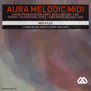 Aura - 4 Chords - 3 Notes-Chord - 16 Bars - C-sharp_Melodic_Minor_Flavored - Nucaj Pack