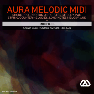 Aura - 4 Chords - 3 Notes-Chord - 16 Bars - C-sharp_Minor_Pentatonic_Flavored - Hexil Pack