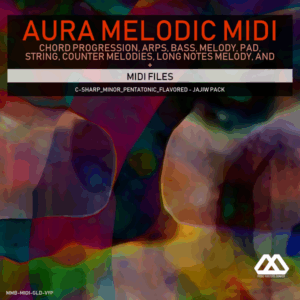 Aura - 4 Chords - 3 Notes-Chord - 16 Bars - C-sharp_Minor_Pentatonic_Flavored - Jajiw Pack
