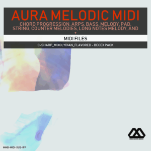 Aura - 4 Chords - 3 Notes-Chord - 16 Bars - C-sharp_Mixolydian_Flavored - Becex Pack