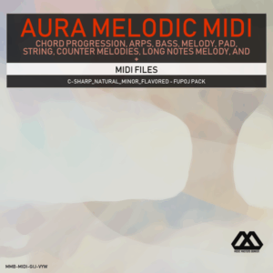 Aura - 4 Chords - 3 Notes-Chord - 16 Bars - C-sharp_Natural_Minor_Flavored - Fupoj Pack
