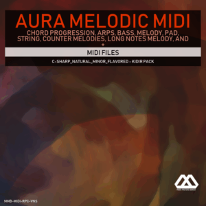 Aura - 4 Chords - 3 Notes-Chord - 16 Bars - C-sharp_Natural_Minor_Flavored - Kidir Pack