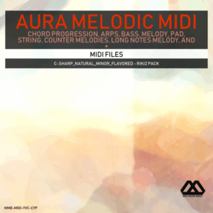 Aura - 4 Chords - 3 Notes-Chord - 16 Bars - C-sharp_Natural_Minor_Flavored - Rikiz Pack