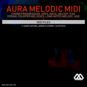 Aura - 4 Chords - 3 Notes-Chord - 16 Bars - C-sharp_Natural_Minor_Flavored - Xajet Pack