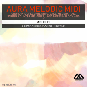 Aura - 4 Chords - 3 Notes-Chord - 16 Bars - C-sharp_Phrygian_Flavored - Gojit Pack