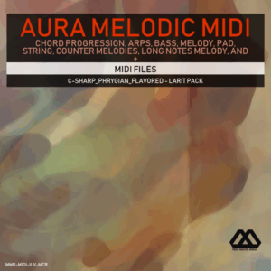 Aura - 4 Chords - 3 Notes-Chord - 16 Bars - C-sharp_Phrygian_Flavored - Larit Pack