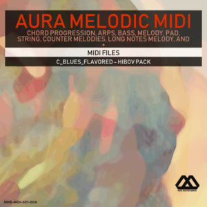 Aura - 4 Chords - 3 Notes-Chord - 16 Bars - C_Blues_Flavored - Hibov Pack