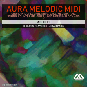 Aura - 4 Chords - 3 Notes-Chord - 16 Bars - C_Blues_Flavored - Jetam Pack