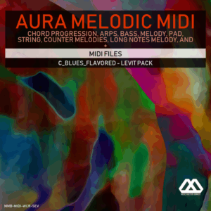 Aura - 4 Chords - 3 Notes-Chord - 16 Bars - C_Blues_Flavored - Levit Pack
